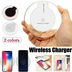 Ranpo White Qi Wireless Charging Pad Charger For Android Samsung S8 S9 S10