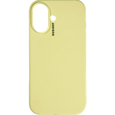 Nudient Base iPhone 16 Pale Yellow cover