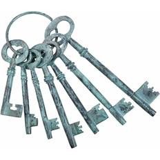 Aluminium Figurines Alexandra House Living Decorative Aluminium Keys 3 x 28 x 10 cm Figurine