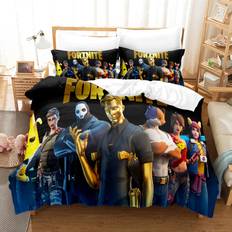 Fortnite 3D Printed Bedding Set 3 pcs 135 x 200 cm Duvet Cover