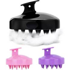 Massage Borste & Peeling av H rbotten - Brush - Black