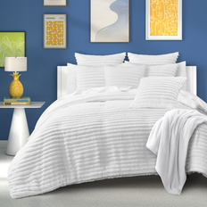 Darby Comforter Set - King Bedspread White