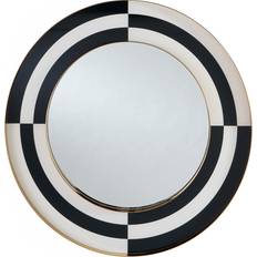 Jonathan Adler Mirrors Jonathan Adler Op Art 36" - Black/White/Gold Wall Mirror