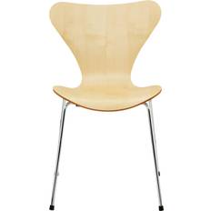 Fritz Hansen Sjuan 3107 Lönnfanér Stol