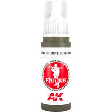 Scale Models & Model Kits AK Interactive AK Interactive 11433 US Olive Base Uniform 17ml 3G Acrylic Model Paint