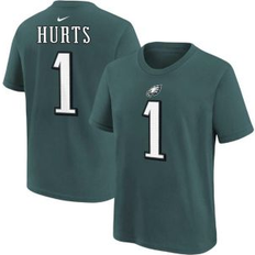 Green Children's Clothing Kids' Philadelphia Eagles Nike Jalen Hurts #1 FUSE Name & Number T-Shirt Teal