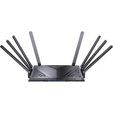 Routers AX6000 Wi-Fi 6 Router Dual Band Gaming Router with 2.5Gbps WAN 4 x 1000 Mbps LAN QoS