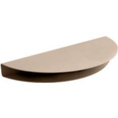 Moebe Half Moon Shelf Warm Grey Small Væghylde