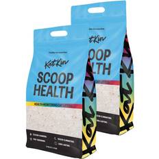 Katkin Scoop Health Litter 2 Bags 2 x 2.7 kg / 6.7 L Health-Monitoring Colour-Changing Cat Litter Made With Odour-Eliminating