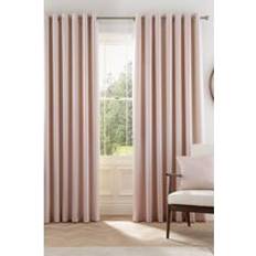 Curtains & Accessories Helena Springfield Lined Darkening Curtains 66" x 90" - Blush