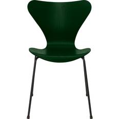 Fritz Hansen Sjuan 3107 Evergreen Färgad Ask/Black Stol