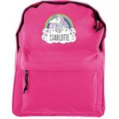 Freemans Personalised Pink Unicorn Backpack