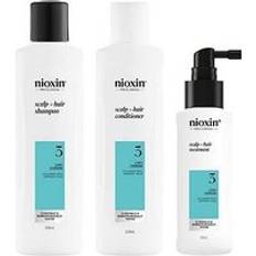 Scalp + Hair Thickening System 3 for Coloured, Dry and Damaged Hair, Treated Hair with Light Thinning, Trial Kit