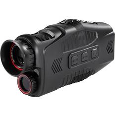 Chronus Digital Night Vision Monoculars, 1080P Night Vision Monocular for Hunting Infrared 5X Digital Zoom Hunting Telescope with 1.5" Screen 32/64 IF