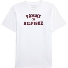 Tommy Hilfiger Tops Tommy Hilfiger Boy's Varsity Logo Tee Bright White 18-20 XL 18-20