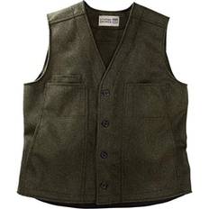 Vests Stormy Kromer Men's The Button Hunting Vest Olive