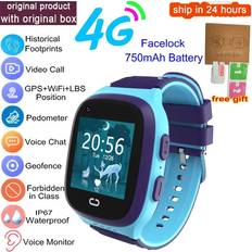 Aihontai Kids Smart Watch 4G GPS Wifi Video Call SOS Tracker IP67 Waterproof