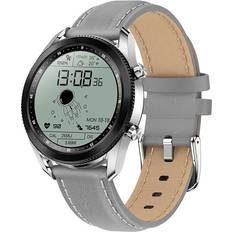 HGO Watch Men Rotating Bezel Screen Bluetooth Player Phone Watch Glay