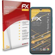 Screen Protectors atFoliX 3x Screen Protection Film Tecno Pop 5