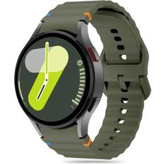 Tech-Protect Galaxy Watch 4/5/6/7/FE Silicone Sport Mörkgrön