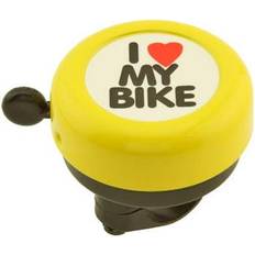 Bike Bells Alta Bike Heaven, I Love My Bicycle Bell Yellow