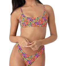 Nylon Tops de bikini Bali Tank Bikini Top - Tropical