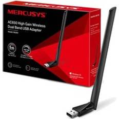 Network Cards & Bluetooth Adapters Mercusys MU6H AC650 High Gain Wireless Dual Band USB Adapter