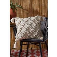 Garden & Outdoor Furniture Drift Alda Outdoor Durable Garden Filled Bench Cushion - Natural - 43 cm x 43 cm