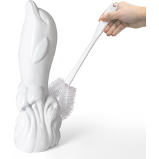 Ceramic Toilet Brushes Dolphin Toilet Brush Holder XBRPH00 17.90" H X 5.50" W