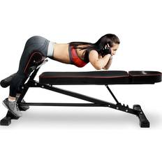 Yes4All Exercise Benches & Racks Yes4All Multi-Functional Workout Bench, Weight Bench, Roman Chair, Sit Up Bench & Back Extension for Core Training