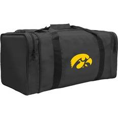 Nylon Duffle Bags & Sport Bags Jardine Black Iowa Hawkeyes Gear Pack Square Duffel Bag