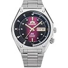 Watches Orient Neo-70s Red Dial Stainless Steel Mechanical Watch