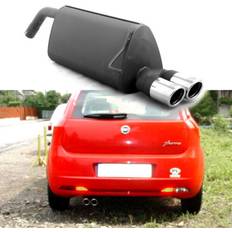 Udstødningssystemer Ulter Sport sudstødning passer til Fiat Grande Punto/Punto EVO 1.4i 16v 70kW/1.4i 57 kW/1.2i 48kW 2005-2012, 2x70mm