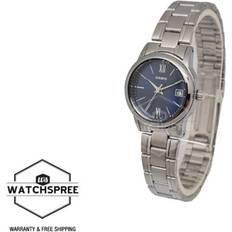 Watches Casio Waterproof Stainless Steel Strap LTP-V002D-2B3
