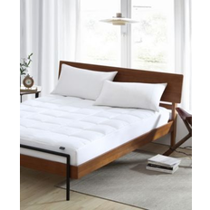 Beds & Mattresses Smithsonian Sleep Collection Smithsonian Cooling High Loft Polyester Pad 75.0 H x 54.0 W x 1.0 D in White | Full Bed Mattress