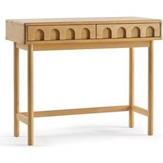 Oak Furnitureland Writing Desks Oak Furnitureland Natural Belgrave Range Writing Desk