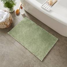 Bathroom Accessories Dunelm Ultimate 100% Recycled Polyester Anti Bacterial Bath Mat Lilypad