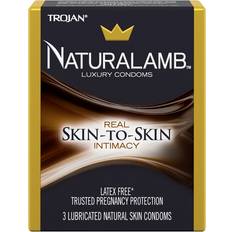 Natural Condones Trojan Naturalamb Luxury Condoms 3 Pack