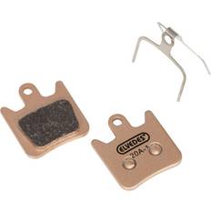 Bike Spare Parts Elvedes Pair of 2 Metallic Bicycle Brake Pads - Beige