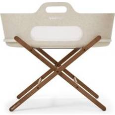 Bassinetts Kid's Room Snüz SnuzBaskit Barley Moses Basket & Walnut Stand