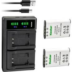 Camera Accessories Kastar 2-Pack Battery and LTD2 USB Charger Compatible with Pentax D-LI78