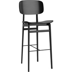 Norr11 Tabourets de bar Norr11 NY11 Barstuhl 75 cm Eiche Schwarz Barhocker