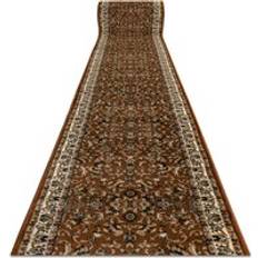 Marrón Alfombras de escalera RUGSX Alfombra De Pasillo Heat-set 100 x 110 cm - Marrón Marrón