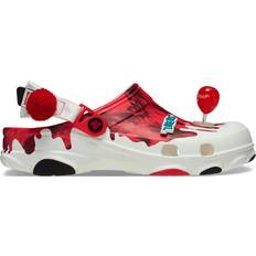 Multicolored - Women Clogs Crocs Classic All-Terrain Clog IT - White/Red