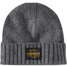 Men - Wool Beanies Carhartt Men's Wool Knit Quality Patch Beanie ShadowWeather Ash Marl