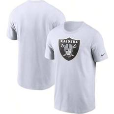 T-shirts Nike Mens White Las Vegas Raiders Primary Logo TShirt