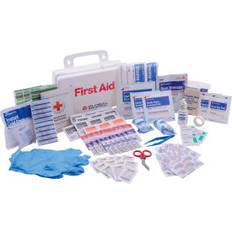 First Aid Global Industrial First Aid Kit 25 Person Plastic Case