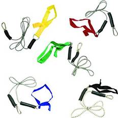 Training Equipment on Black Friday sale CanDo 10-5819 Exercise Bungee Cord with Attachments, 4' 5-piece, through