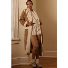 Brown - Women Sleepwear UGG Long-Sleeve Classic Robe Multicolor