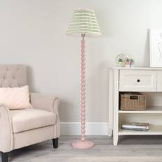 Pink Floor Lamps Bobbins Pink Aztec Shade LED 149 cm H x 40 cm W x 40 cm D Floor Lamp